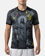 Maillot Bresil Jesus Gris