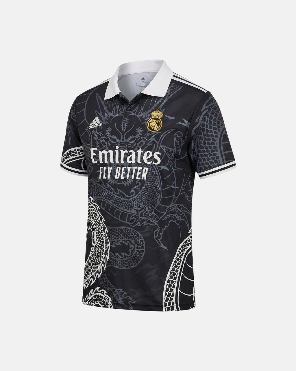 Maillot Real Madrid Dragon Noir