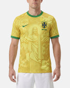 Maillot Bresil Jesus Jaune