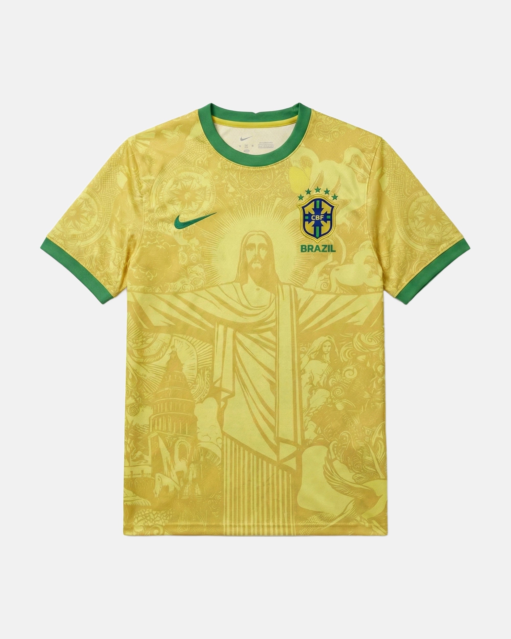 Brasilien Jesus Gelbes Trikot 
